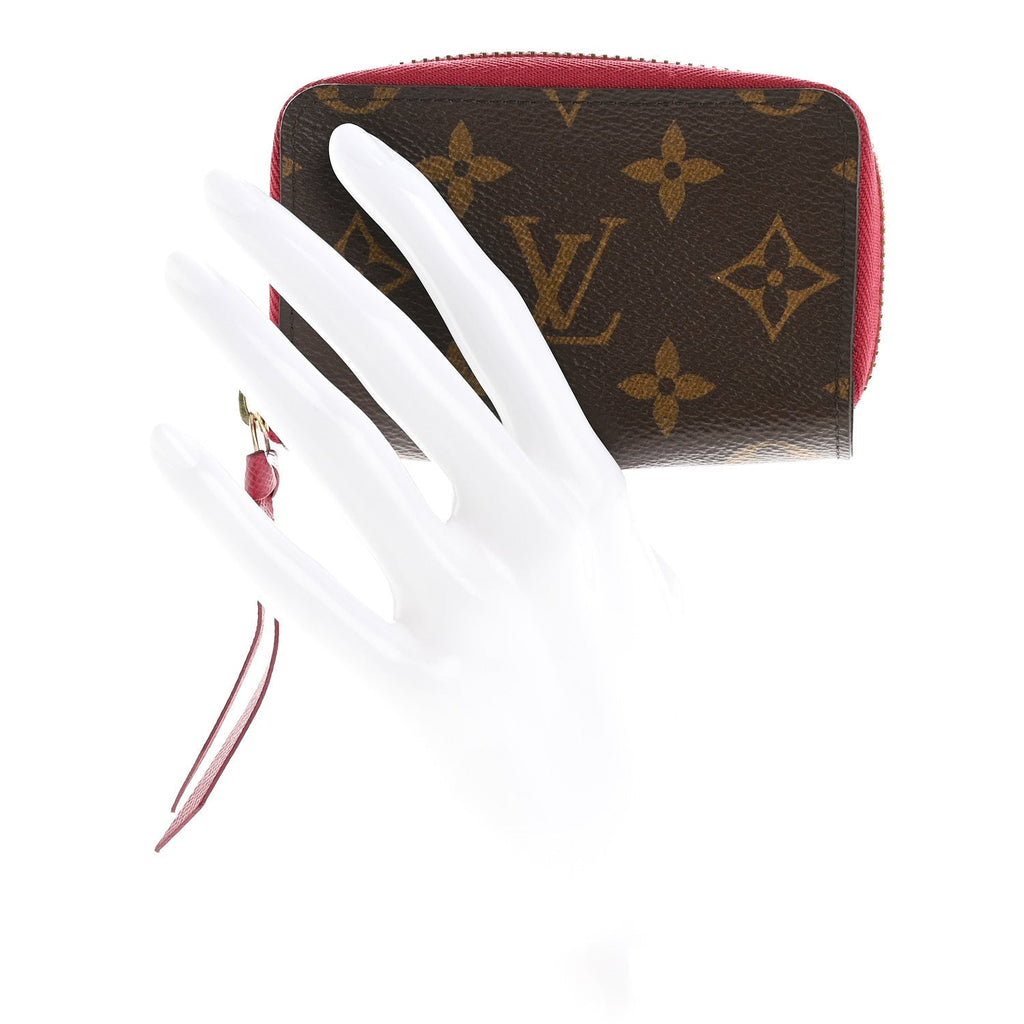 Louis Vuitton Monogram Zippy Multicartes Fuchsia