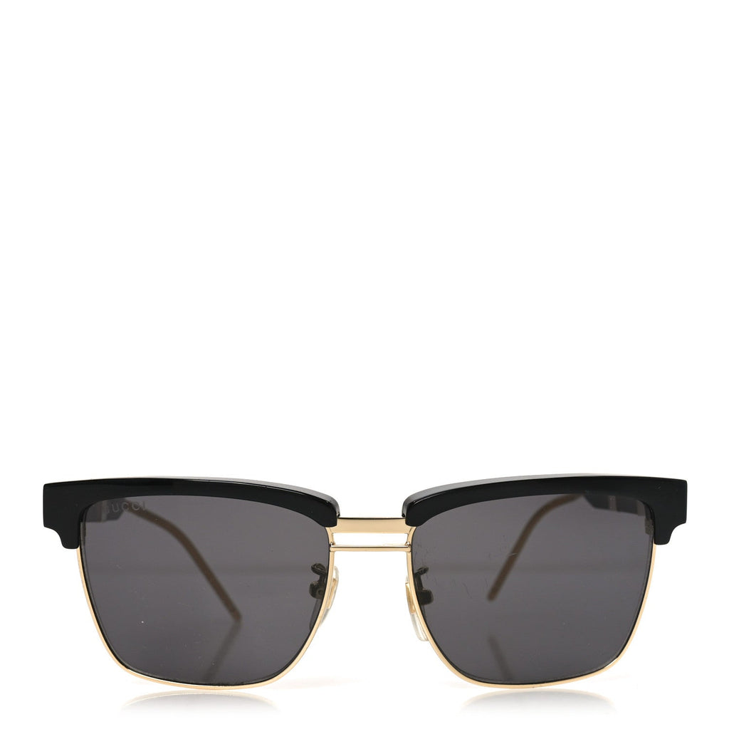 Gucci Squared Aviator GG Sunglasses GG0603S Black