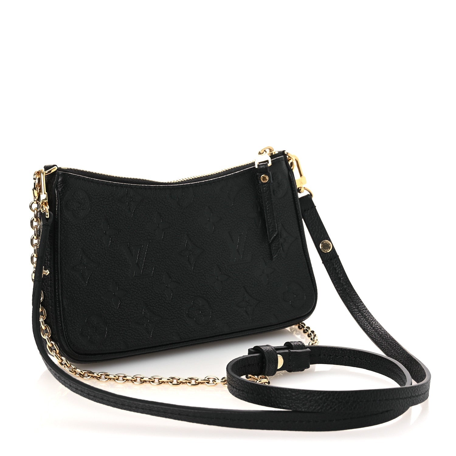 Louis Vuitton Empreinte Easy Pouch On Strap Black