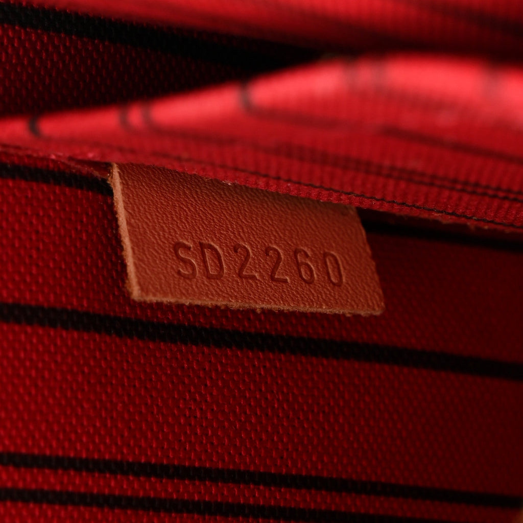 Louis Vuitton Monogram Neverfull MM GM Pochette Cherry