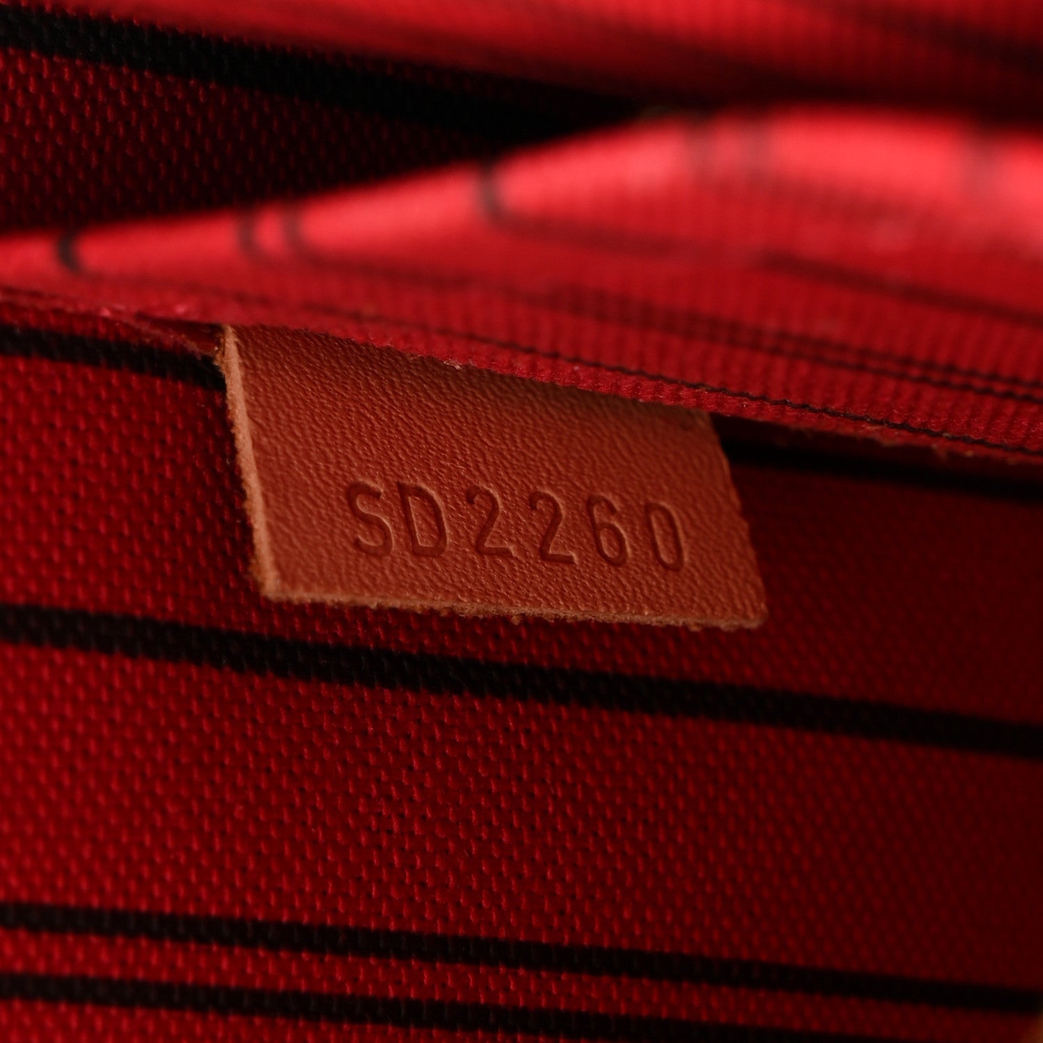 Louis Vuitton Monogram Neverfull MM GM Pochette Cherry