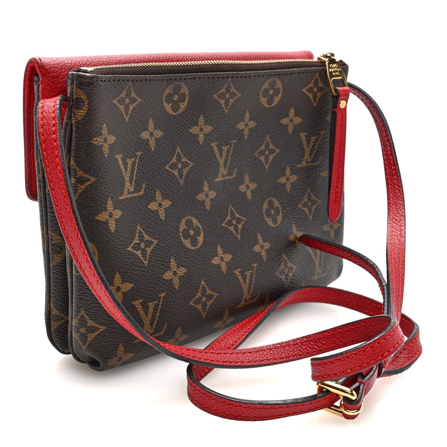 Louis Vuitton Monogram Twice Pochette Cherry