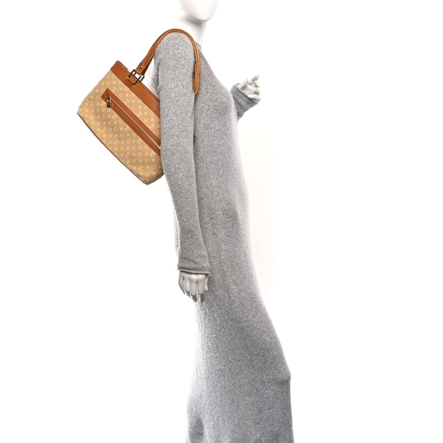 Louis Vuitton Mini Monogram LUCILLE PM Beige