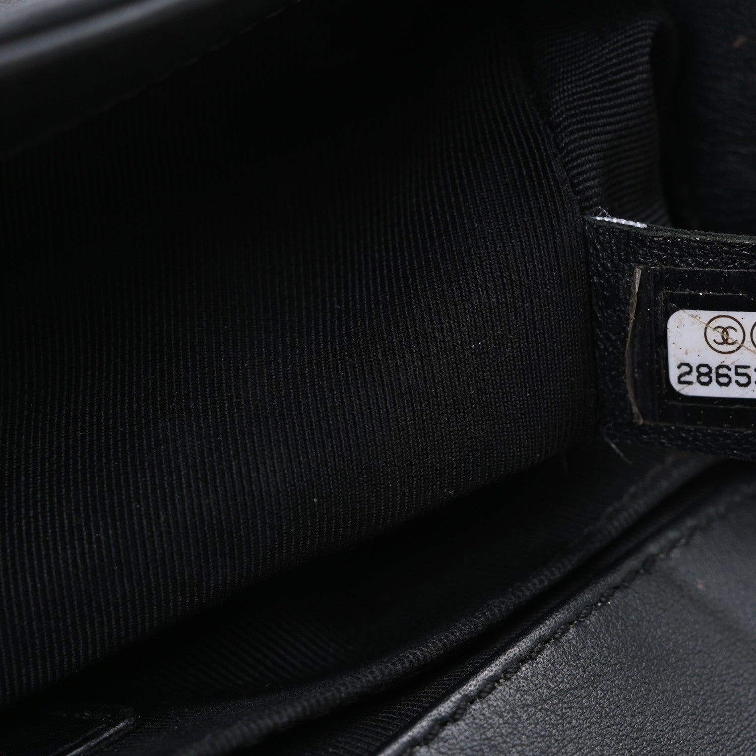 Chanel Lambskin Quilted Medium Boy Flap Black