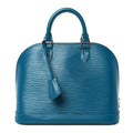 Louis Vuitton Epi Alma PM Cyan
