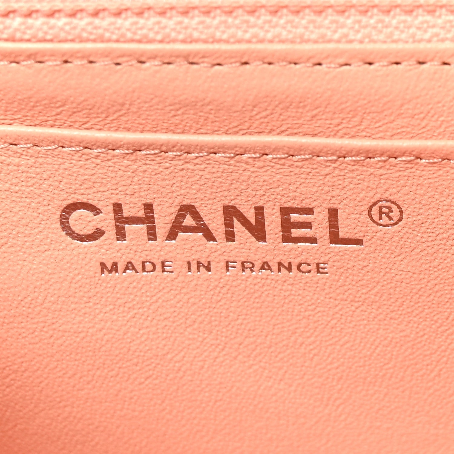Chanel Lambskin Quilted Mini Square Flap Light Pink