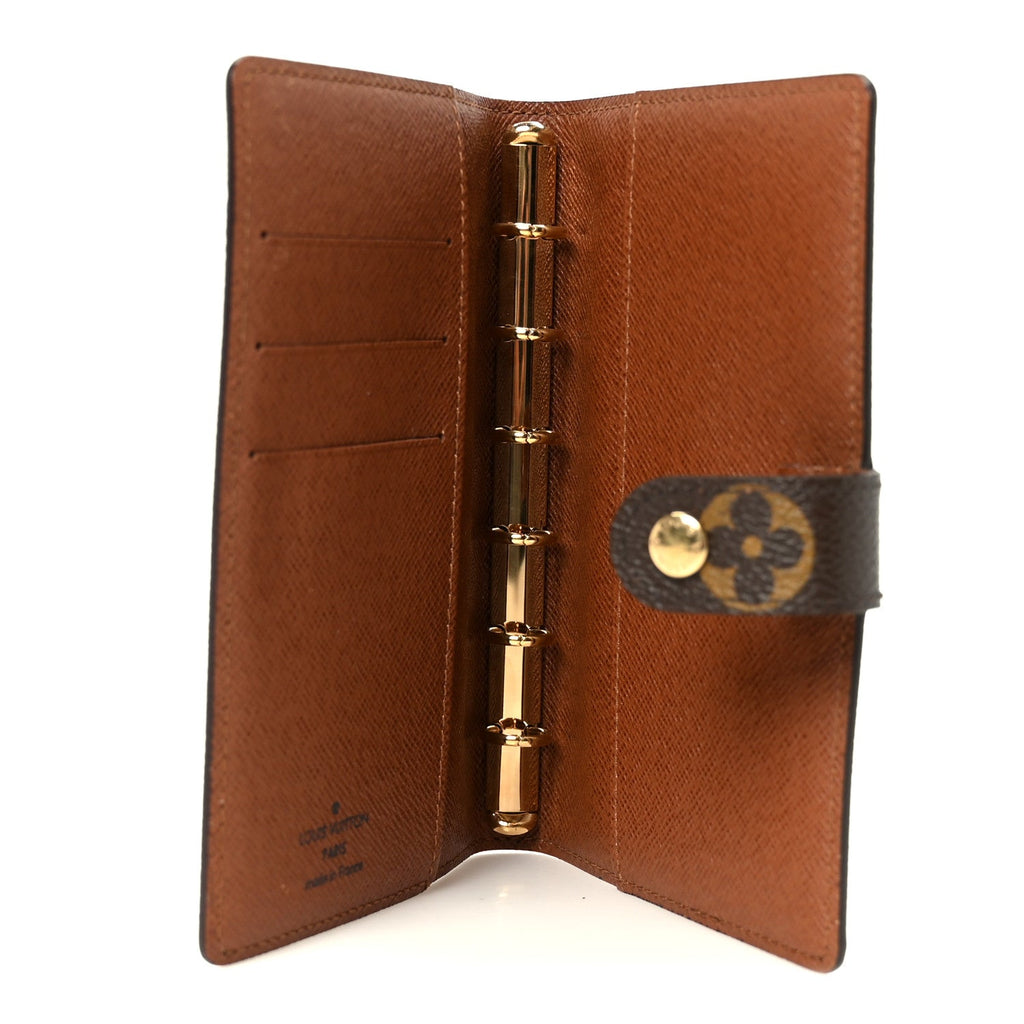 Louis Vuitton Monogram Small Ring Agenda Cover