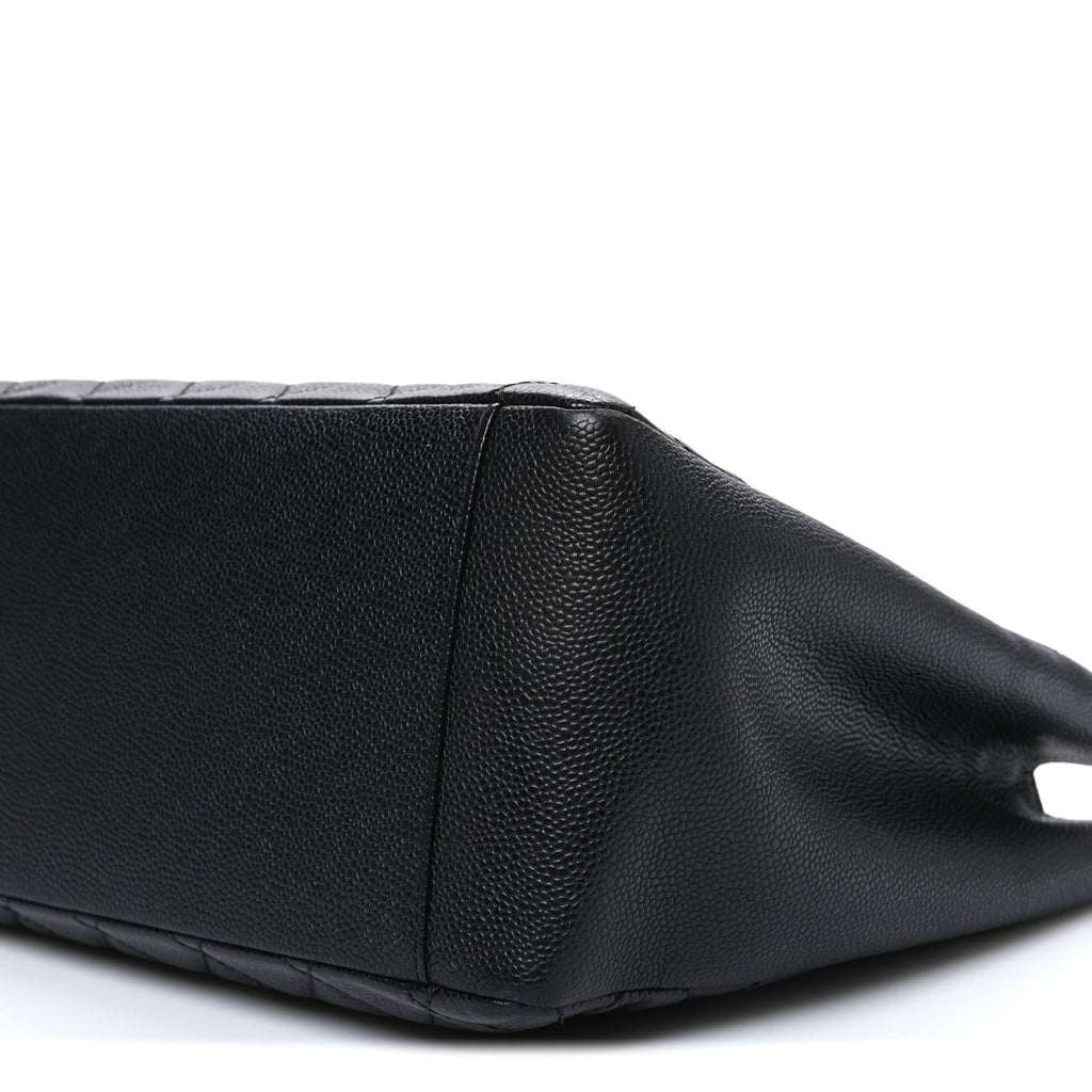Chanel Caviar Quilted Grand Shopping Tote GST Black