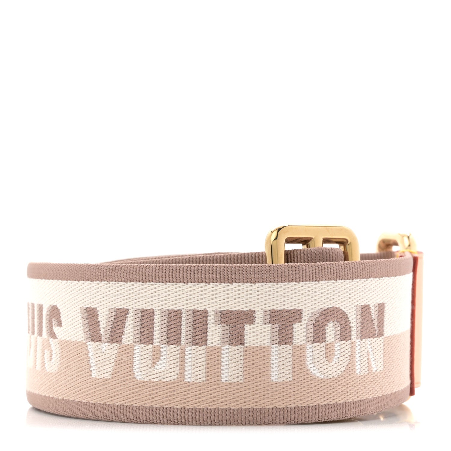 Louis Vuitton Jacquard Speedy Bandouliere 20 Shoulder Strap Beige