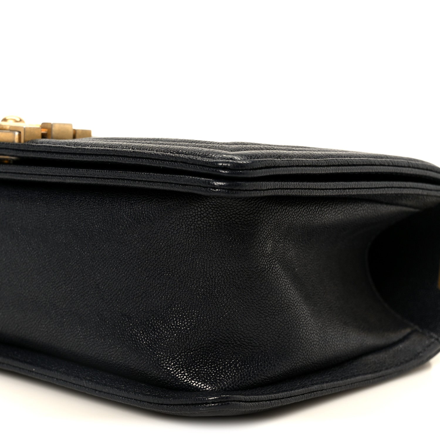 Chanel Caviar Quilted Medium Boy Flap Navy