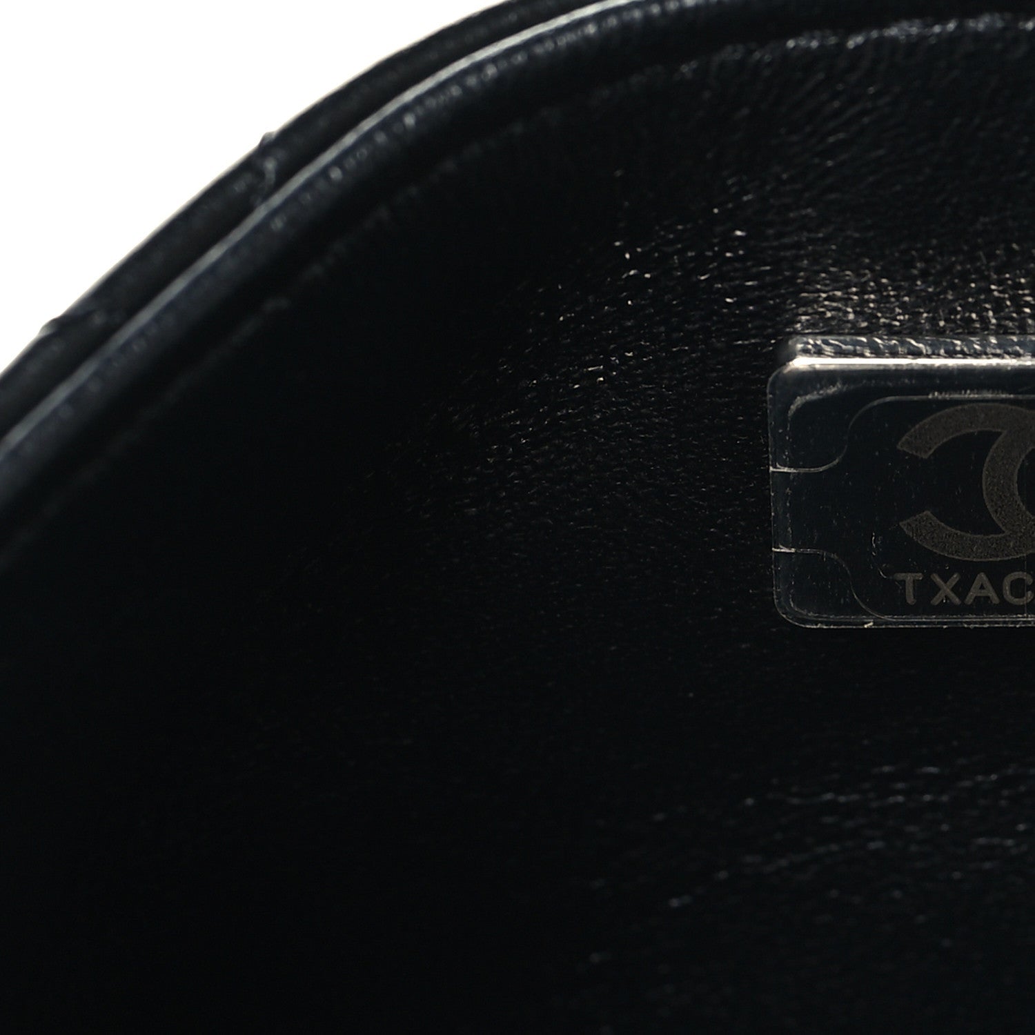 Chanel Lambskin Quilted Mini Square Flap Black