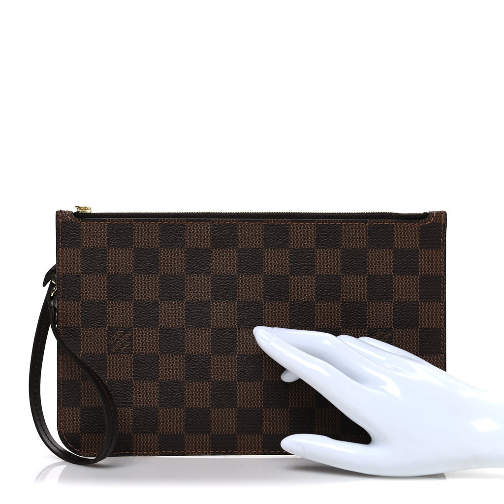 Louis Vuitton Damier Ebene Neverfull MM GM Pochette