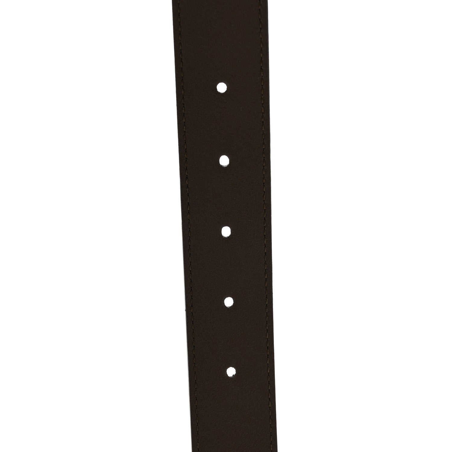 Gucci GG Supreme Monogram Textured Dollar Calfskin Blondie 30mm Belt 95 38 Beige Ebony New Acero