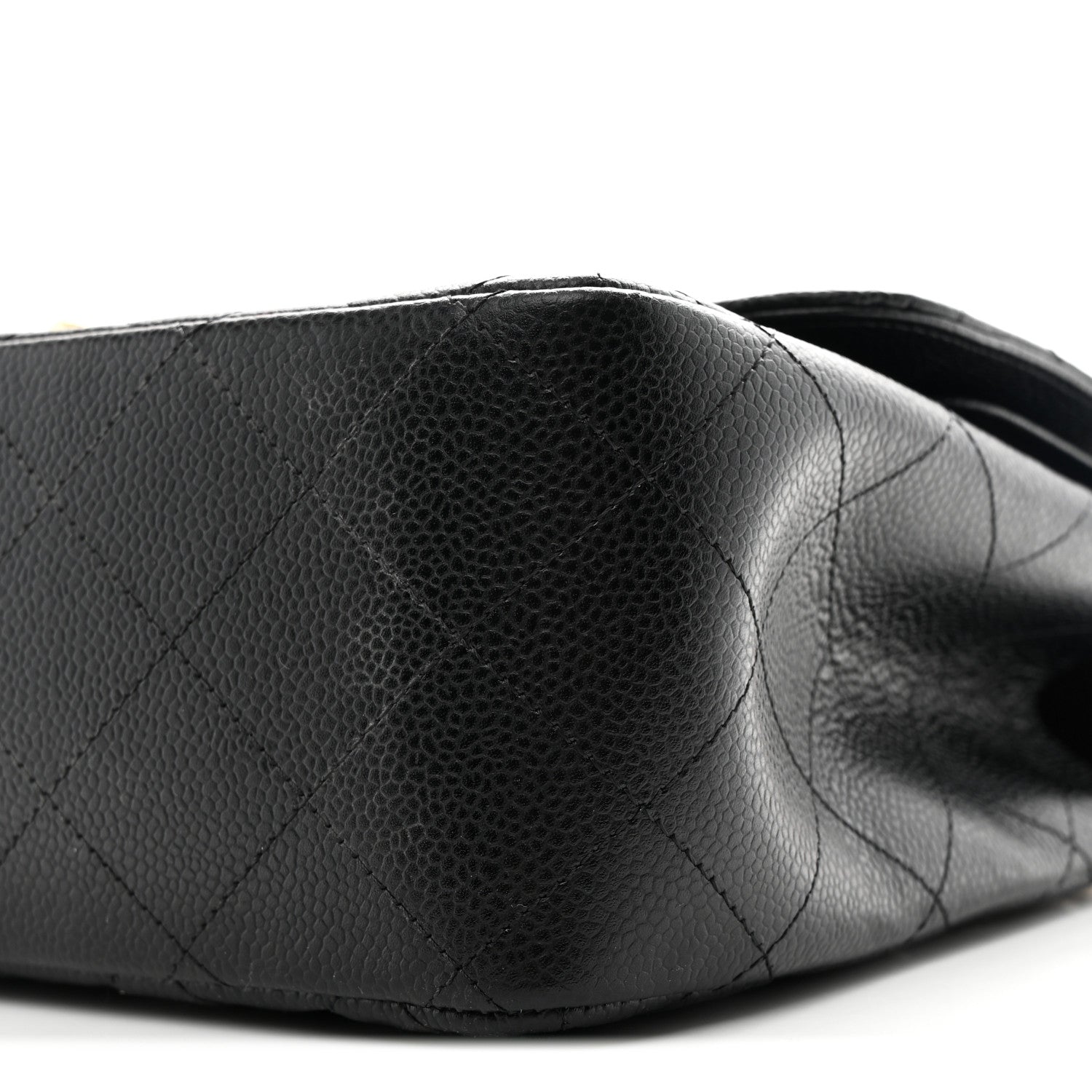 Chanel Caviar Quilted Jumbo Double Flap Black