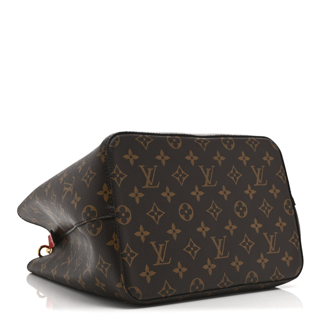 Louis Vuitton Monogram Braided Neonoe Coquelicot