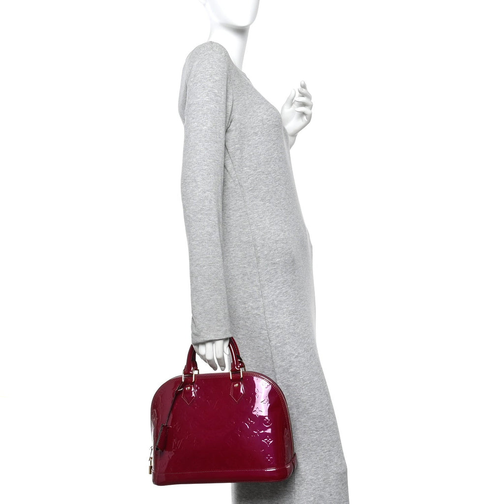 Louis Vuitton Vernis Alma PM Magenta
