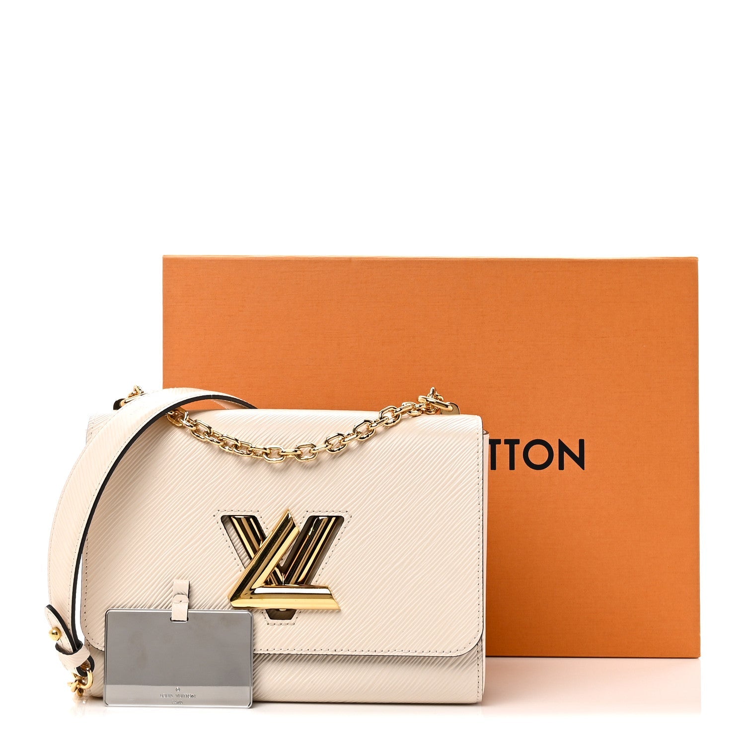 Louis Vuitton Epi Twist Shoulder Bag MM Quartz
