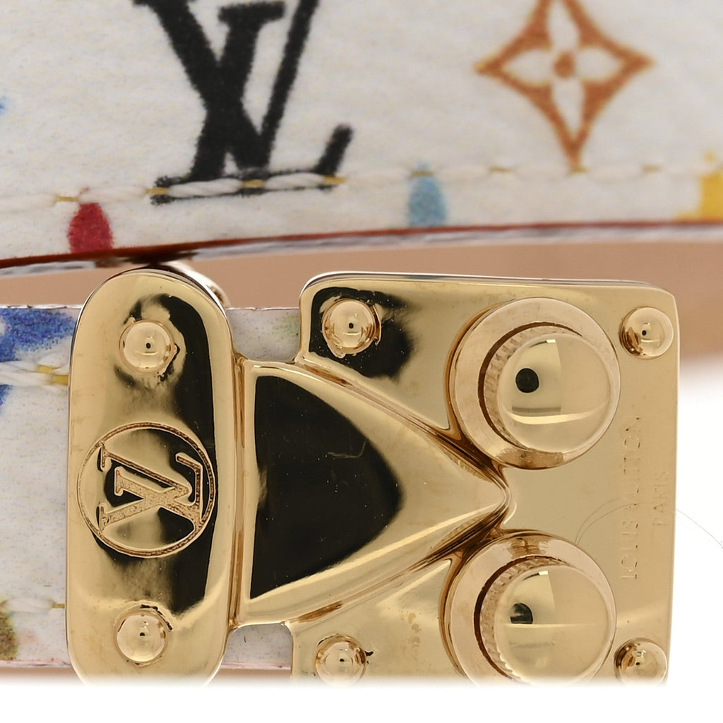 Louis Vuitton LV X TM Monogram Multicolor LV Signature Bracelet 17 White