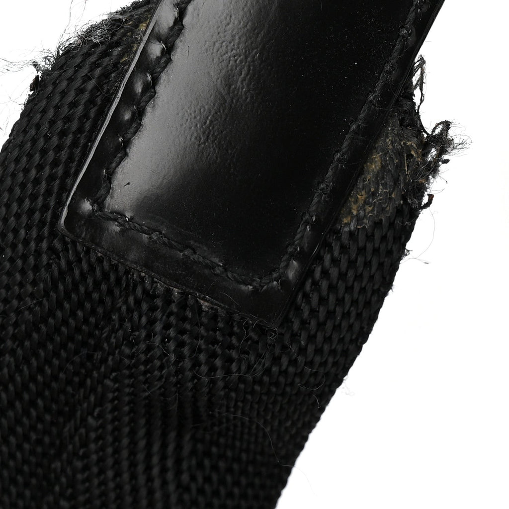 Prada Nylon Vela Medium Backpack Black