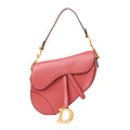 Christian Dior Calfskin Saddle Bag Pink