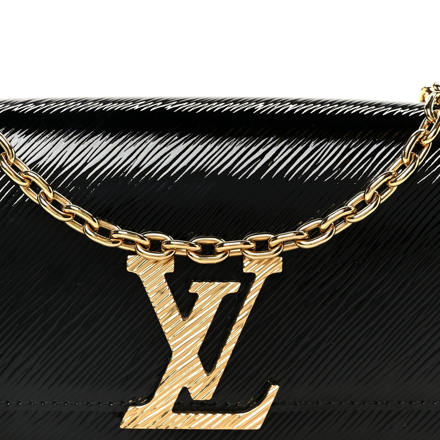 Louis Vuitton Electric Epi Pochette Louise NM Black
