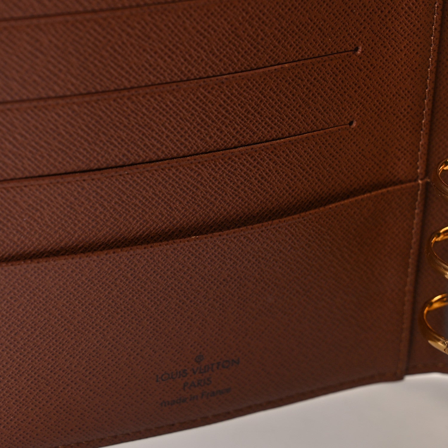Louis Vuitton Monogram Medium Ring Agenda Cover