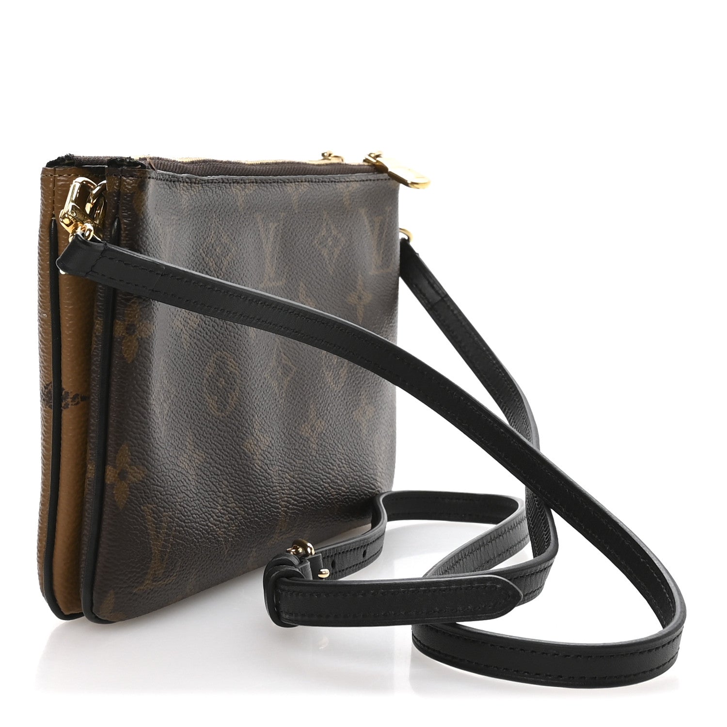 Louis Vuitton Reverse Monogram Giant Double Zip Pochette