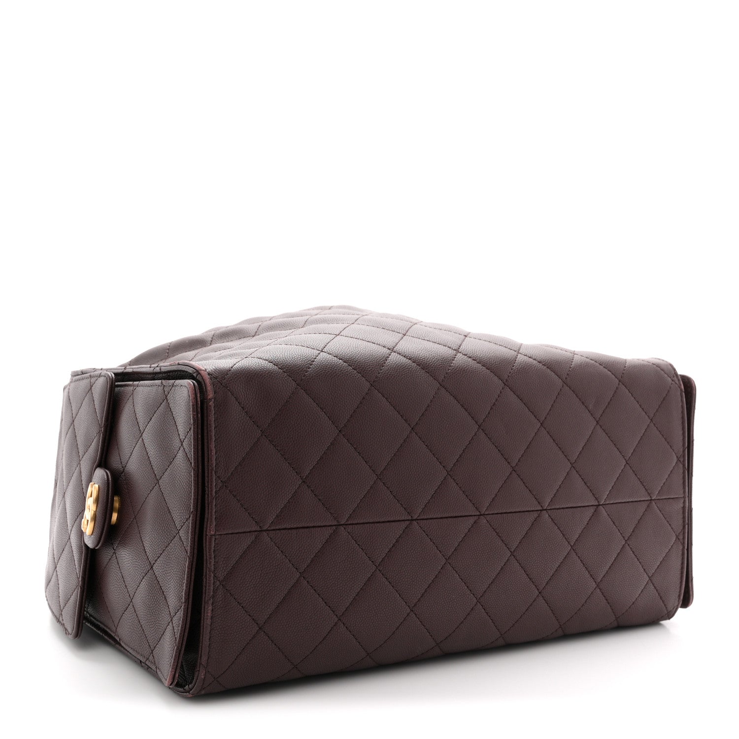 Chanel Caviar Quilted Medium Chanel 25 Handbag Dark Brown