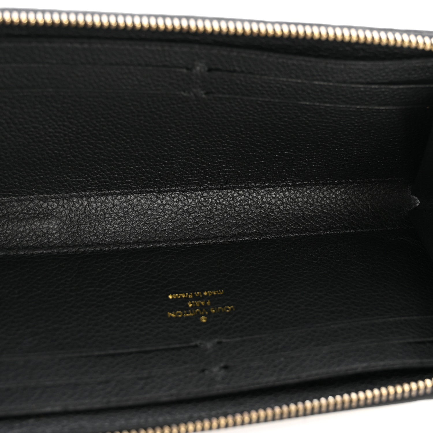 Louis Vuitton Empreinte Clemence Wallet Black