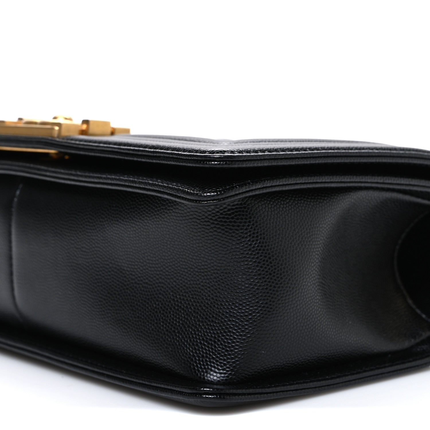 Chanel Caviar Quilted Medium Boy Flap Black