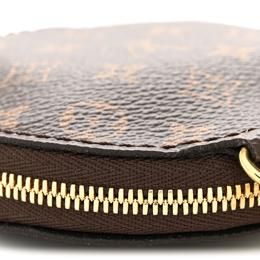 Louis Vuitton Monogram Multi Pochette Accessories Round Coin Purse