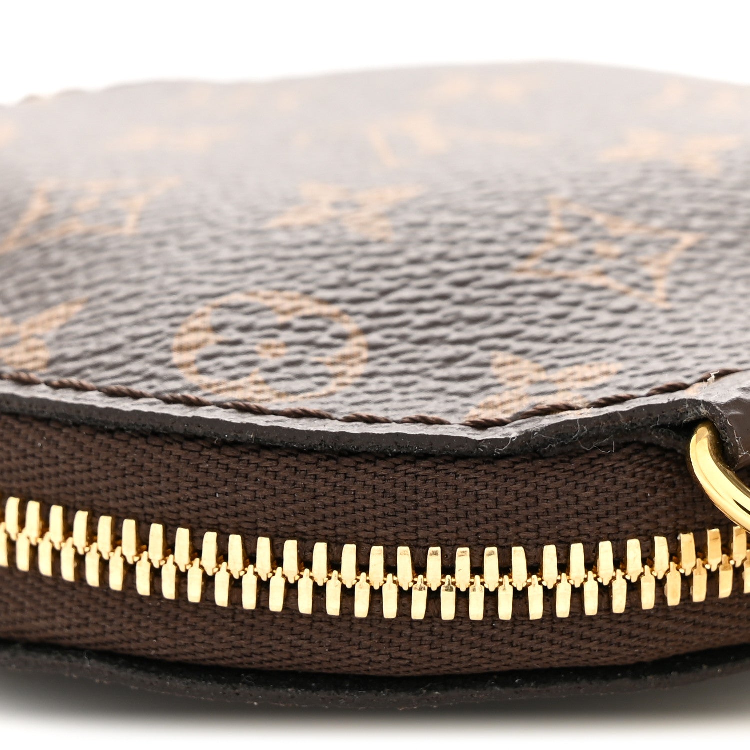 Louis Vuitton Monogram Multi Pochette Accessories Round Coin Purse