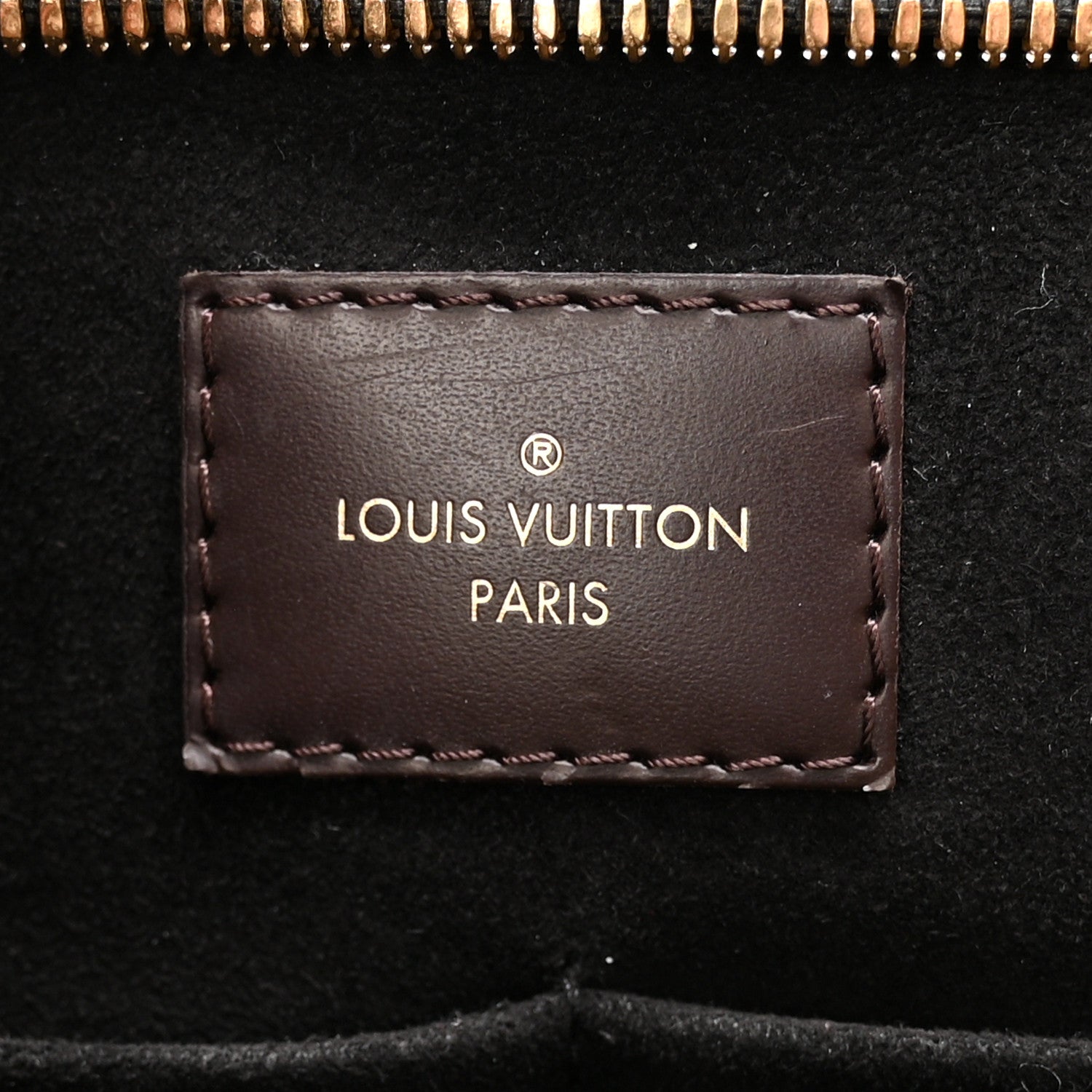 Louis Vuitton Damier Ebene Jersey Black