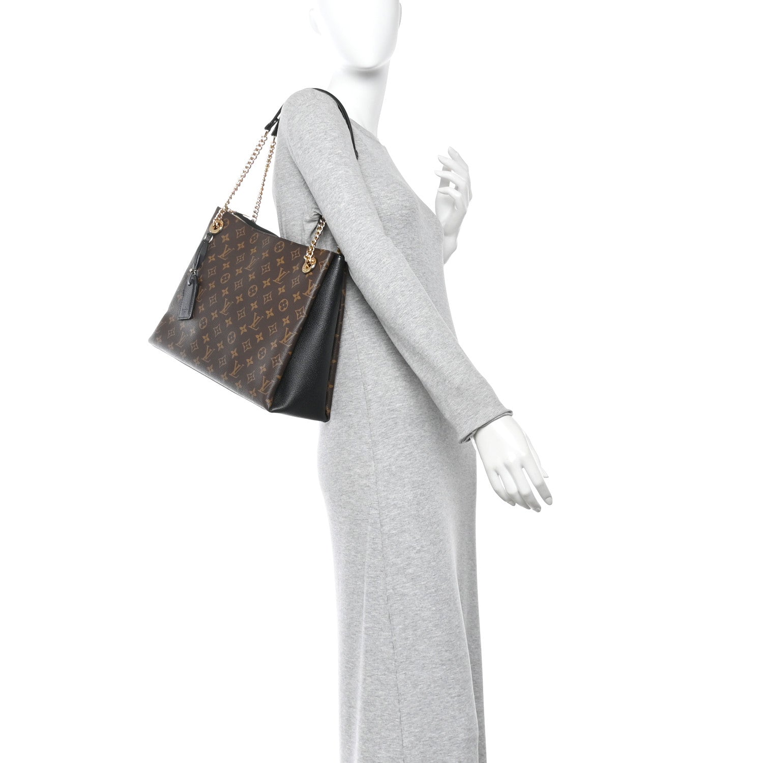 Louis Vuitton Monogram Surene MM Black