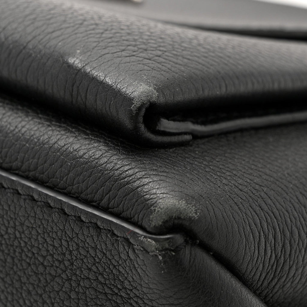 Louis Vuitton Soft Calfskin My Lockme Top Handle Black