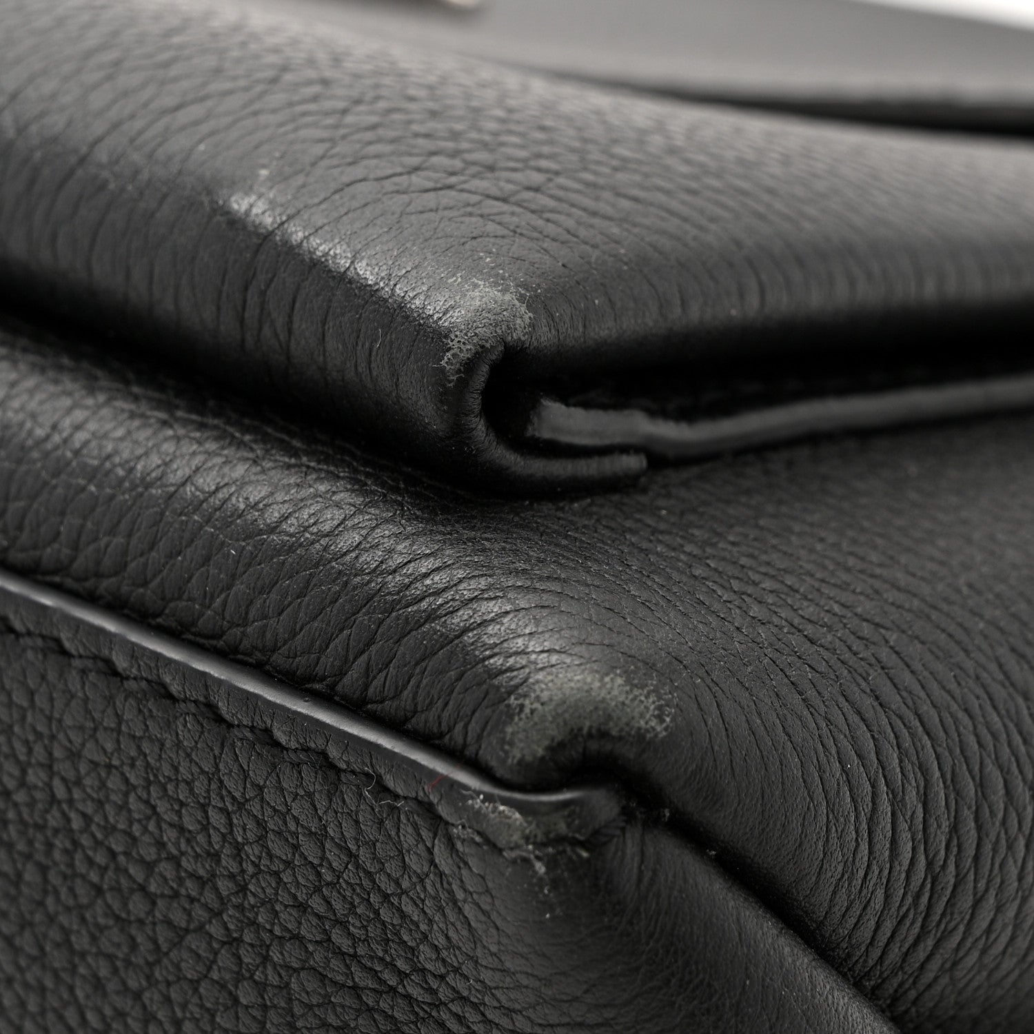 Louis Vuitton Soft Calfskin My Lockme Top Handle Black