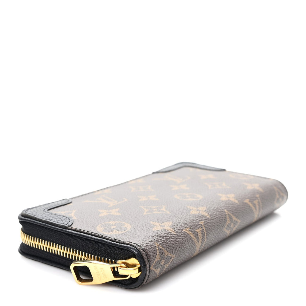 Louis Vuitton Monogram Zippy Retiro Wallet Black