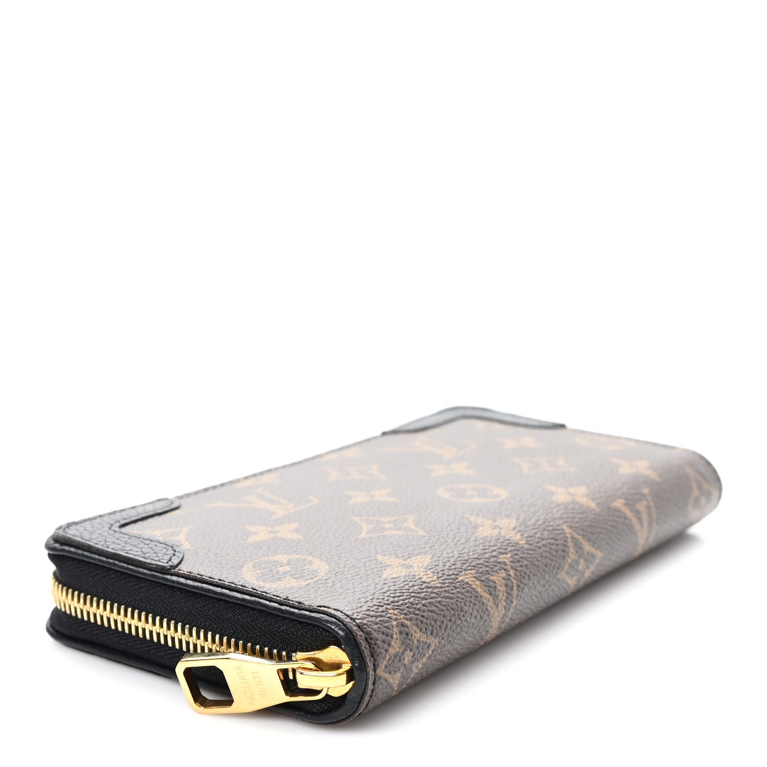 Louis Vuitton Monogram Zippy Retiro Wallet Black
