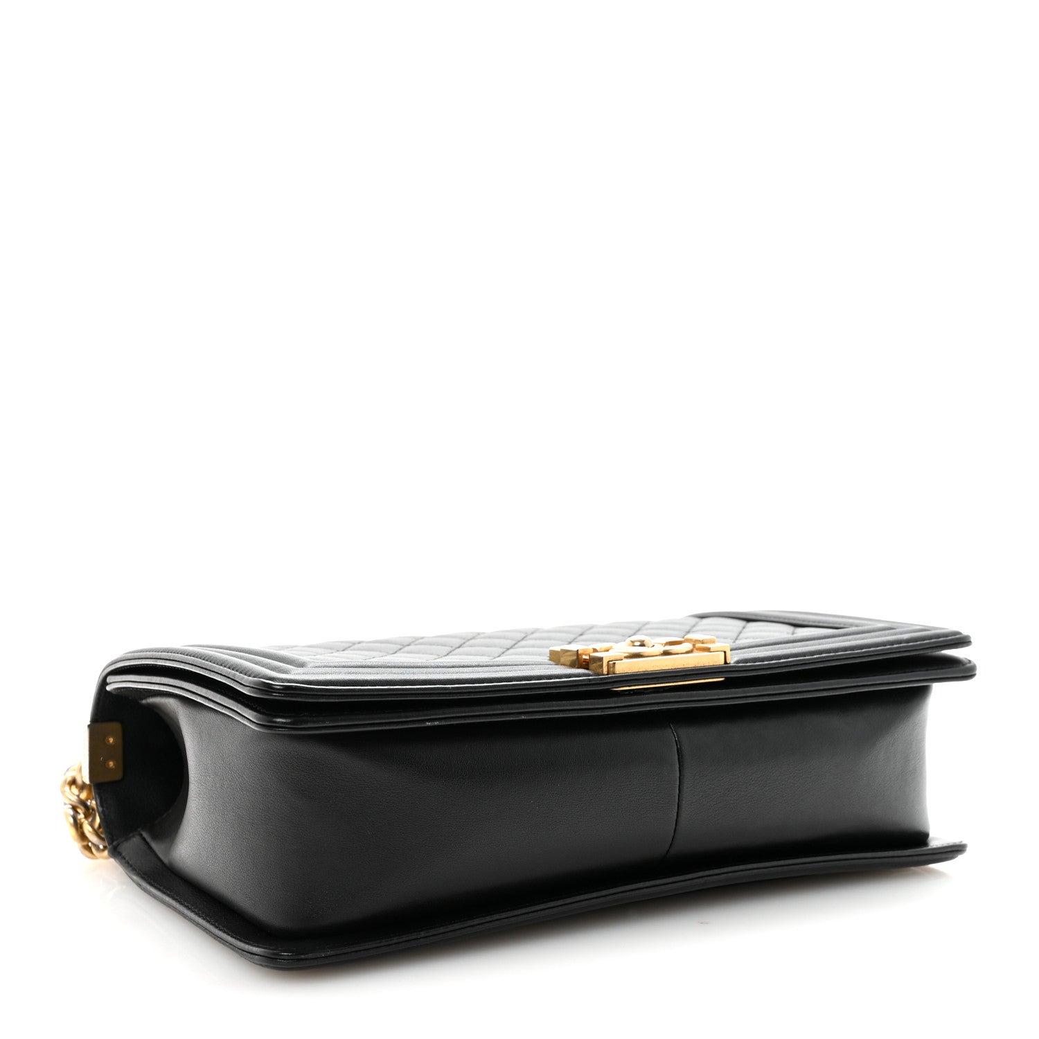 Chanel Calfskin Quilted New Medium Boy Flap Black