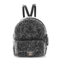 Chanel Sequin Waterfall Backpack Grey