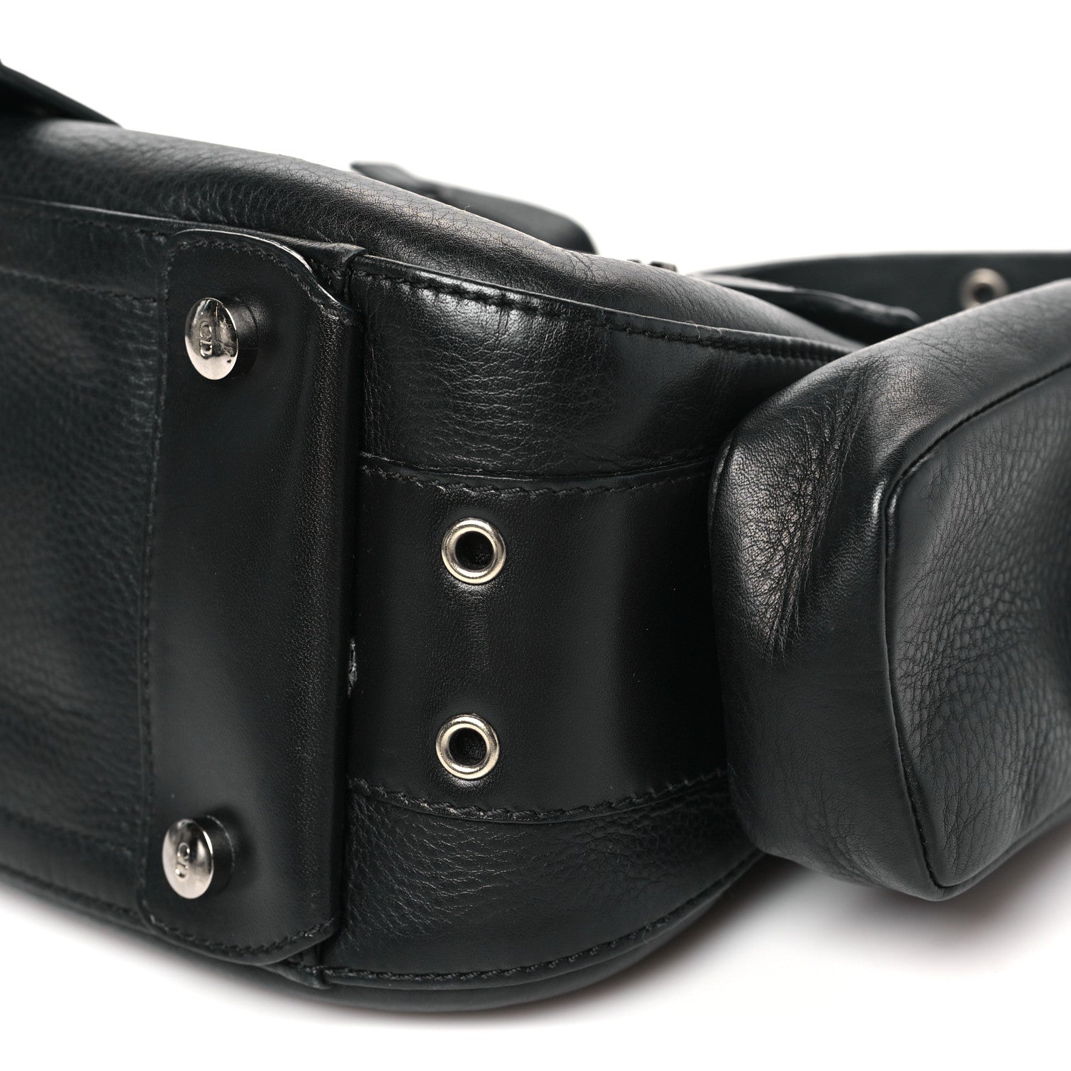Christian Dior Street Chic Columbus Ave Shoulder Bag Black