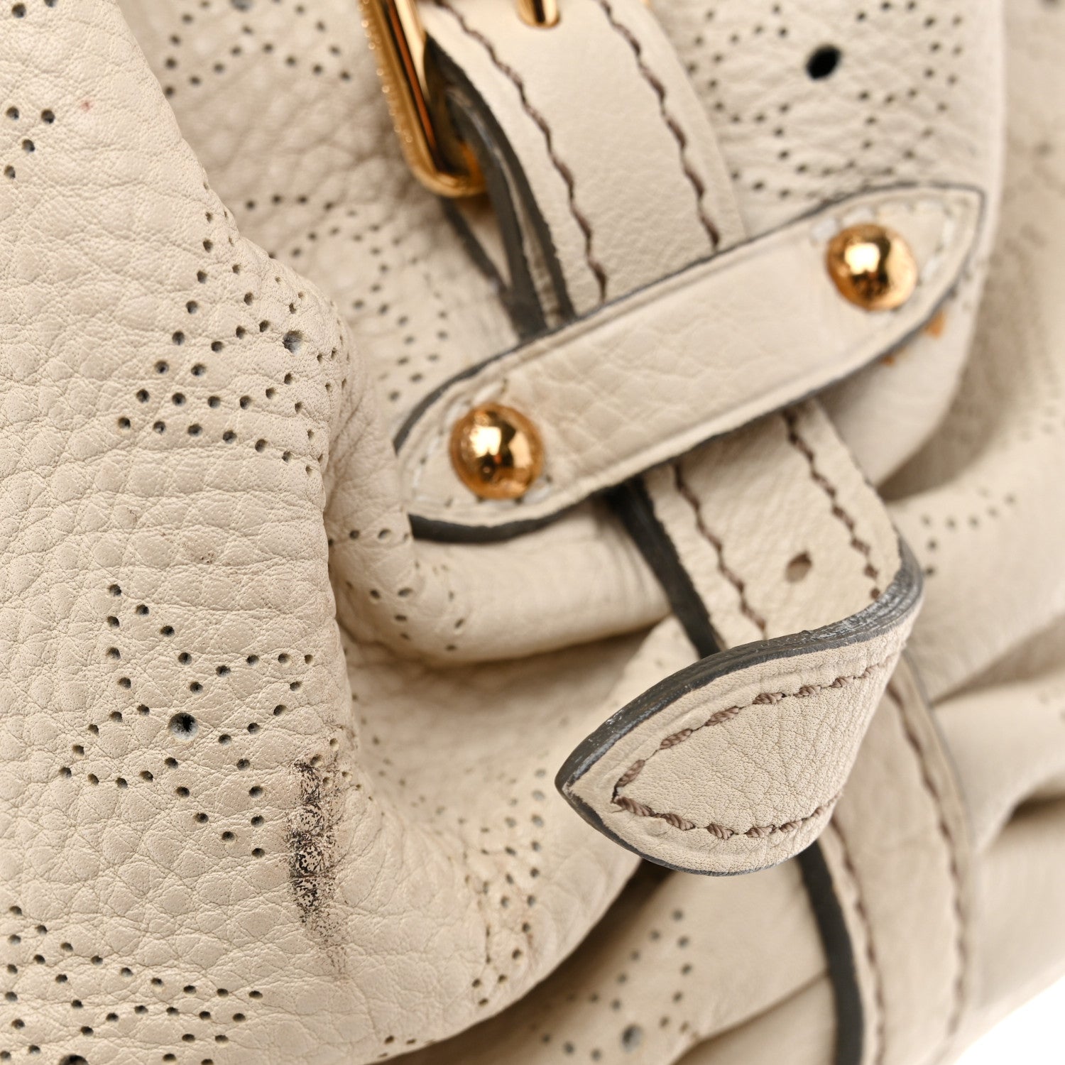 Louis Vuitton Mahina L Ivory