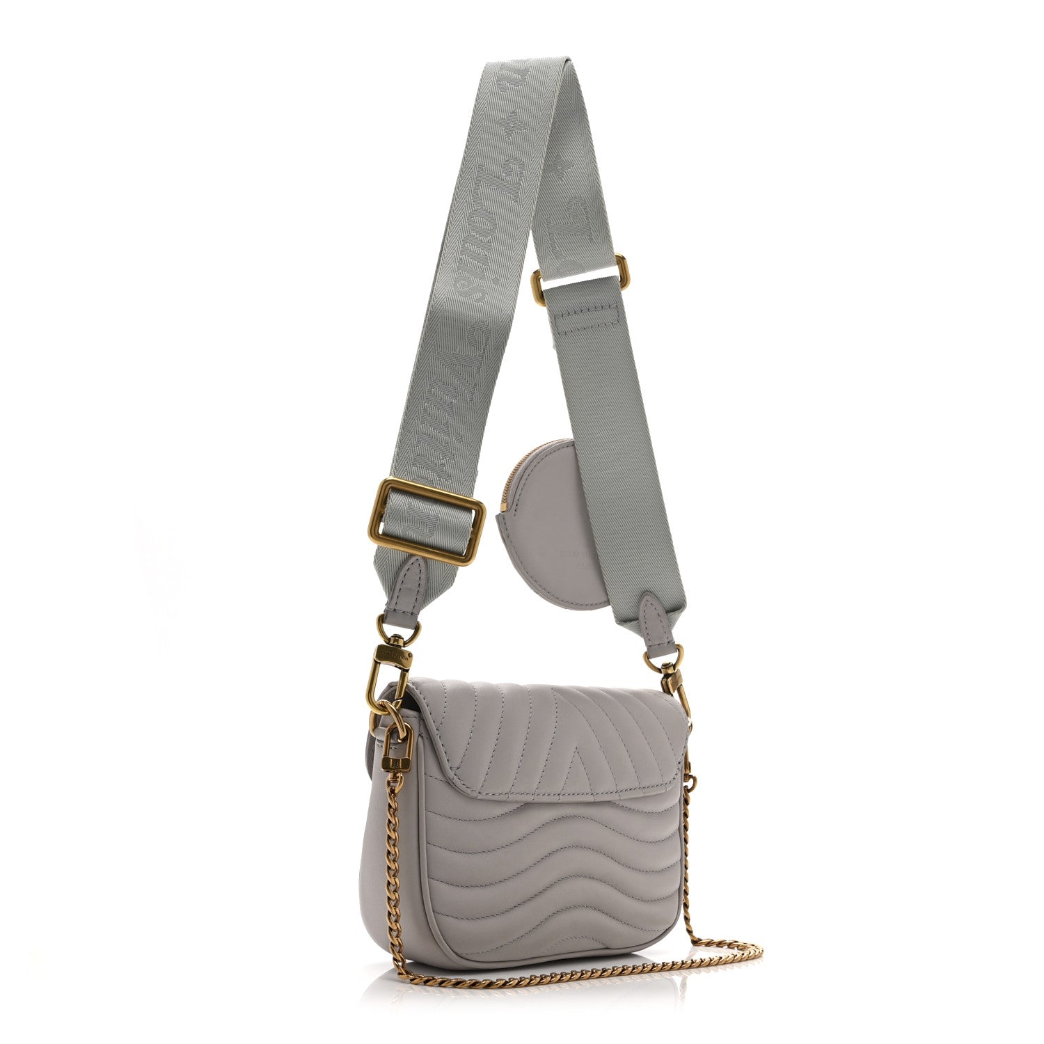 Louis Vuitton Calfskin New Wave Multi Pochette Brume