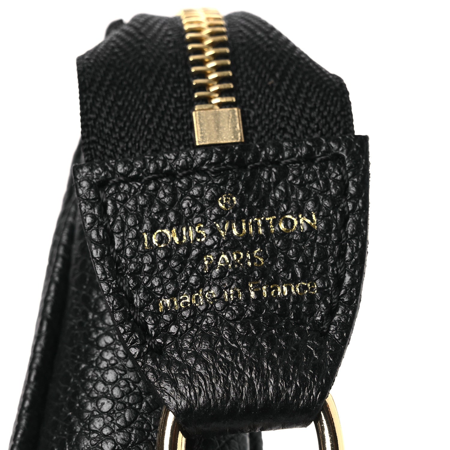Louis Vuitton Empreinte Monogram Giant Mini Pochette Accessories Black