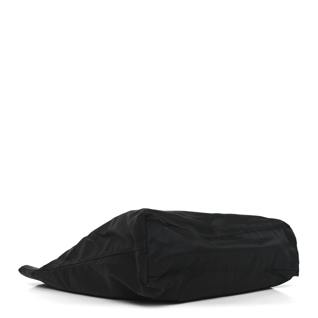 Prada Tessuto Nylon Shopping Tote Black