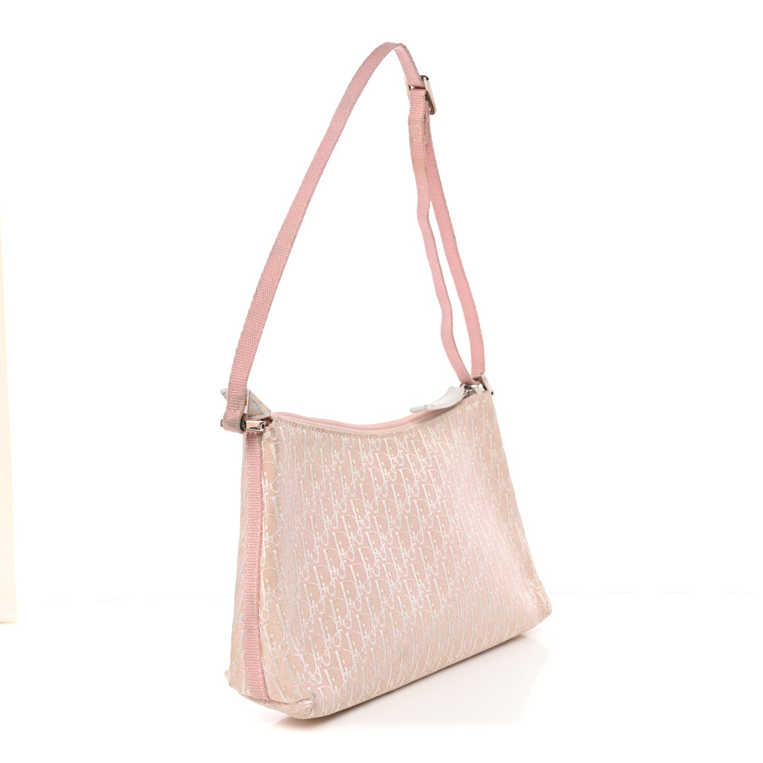 Christian Dior Monogram Shoulder Bag Pochette Pink