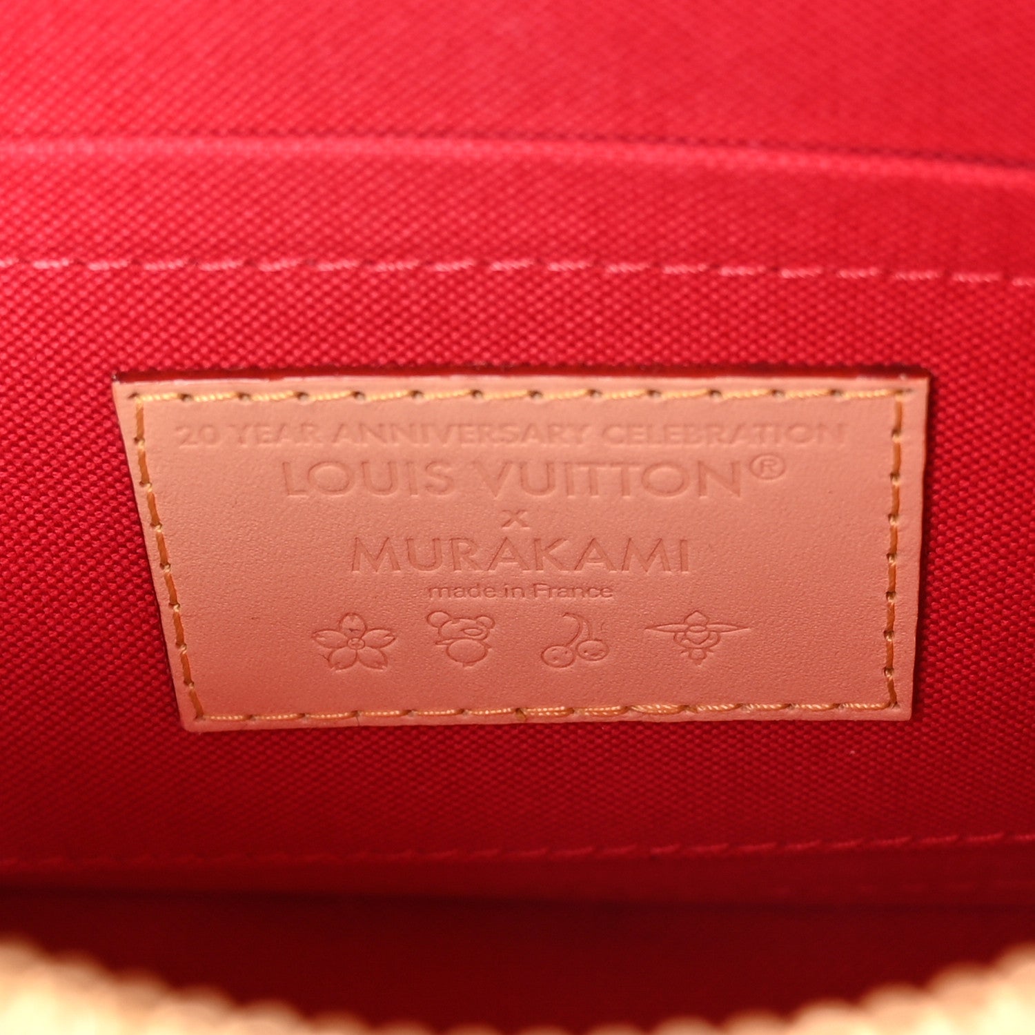 Louis Vuitton LV X TM Monogram Cerises Alma BB White