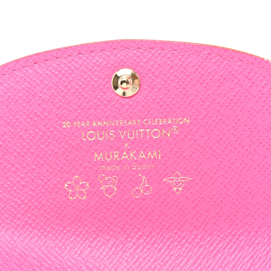 Louis Vuitton LV X TM Monogram Multicolor Rosalie Coin Purse White Kawaii Pink