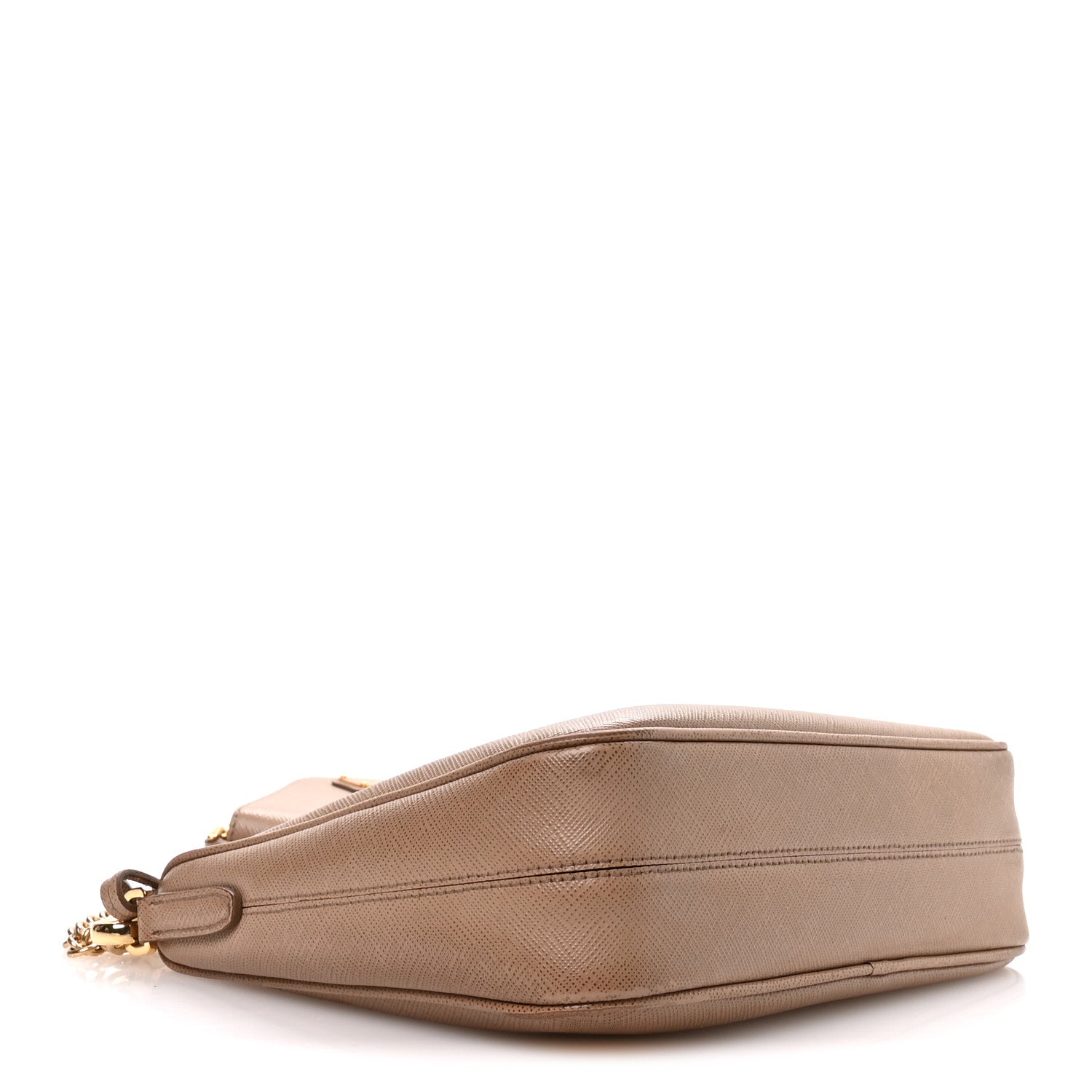 Prada Saffiano Lux Re-Edition 2005 Shoulder Bag Cammeo
