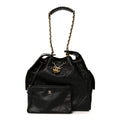 Chanel Caviar Quilted Medium Chanel 25 Handbag Black